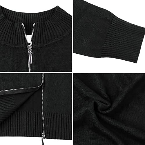 Youngull Zip Front Jacket for Women Casual Lightweight Cardi...