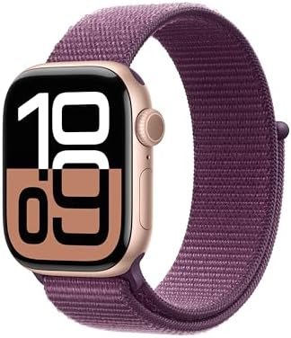 Apple Watch Series 10 [GPS 42mm case] Smartwatch with Rose G...