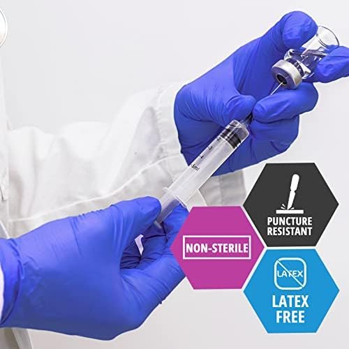 MED PRIDE Nitrile Medical Exam Gloves - Disposable Powder & ...