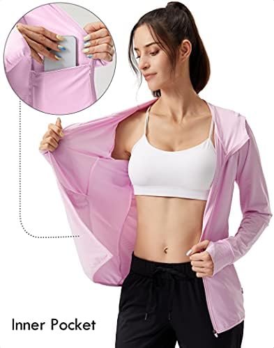 Soothfeel Women's UPF 50+ Sun Protection Hoodie Jacket Light...
