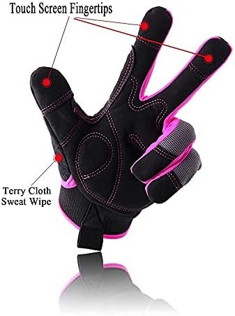 HANDLANDY Bundle - 2 Pairs Utility Mechanic Working Touch Sc...