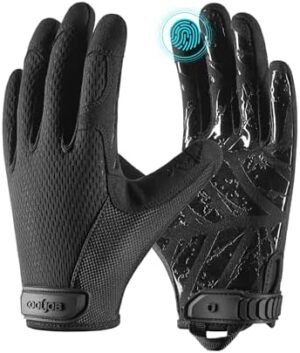 COOLJOB Touchscreen Mechanic Men’s Work Gloves with Grip, Sl... COOLJOB Touchscreen Mechanic Men’s Work Gloves with Grip, Sl...