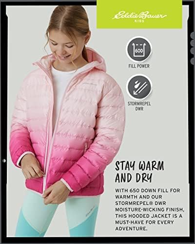 Eddie Bauer Girls' Jacket - CirrusLite Weather Resistant Dow...