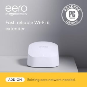 Amazon eero 6 mesh wifi extender - Add up to Amazon eero 6 mesh wifi extender - Add up to 1,500 sq. ft. o...