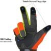 HANDLANDY Safety Work Gloves for Men & Women, Mechanic Worki...