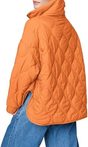 Yousify Womens Puffer Jackets Pullover Quilted Lightweight J...