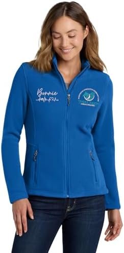 INK STITCH Women L217 Custom Stitching Embroidery Fleece Jac...