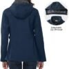 Outdoor Ventures Women's Softshell Jacket with Removable Hoo...