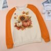 Womens Fall Funny Sweatshirt Cute Graphic Printed Autumn The...