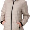 Heat Holders Women's Penelope Puffer Jacket White/Black/S