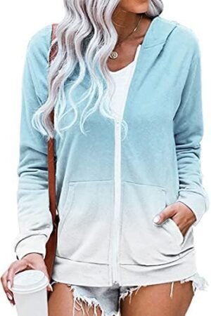 YOCUR Womens Tie Dye Crewneck Pullover Shirt Lightweight Swe... YOCUR Womens Tie Dye Crewneck Pullover Shirt Lightweight Swe...