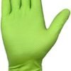 TitanFlex Thor Grip Heavy Duty Green Industrial Nitrile Glov...