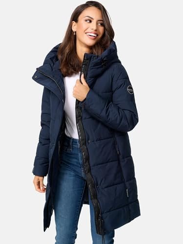 Marikoo Long Winter Jacket for Women | Quilted, Puffy Ladies...