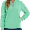 TACVASEN Women's Bomber Jackets Lightweight Casual Jacket Fu...