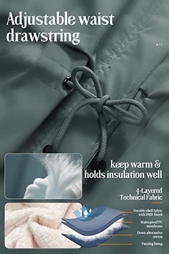 Chrisuno Women's Mid-Length Parka Winter Outerwear Jacket So...