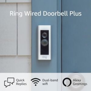 Ring Wired Doorbell Plus (Video Doorbell Pro) – Upgraded, wi... Ring Wired Doorbell Plus (Video Doorbell Pro) – Upgraded, wi...