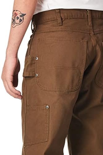 Dickies Men’s Relaxed Fit Sanded Duck Carpenter Jean