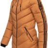 Women's Winter Coat | Quilted, Long Jacket with Cozy Hood | ...