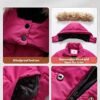 CREATMO US Girl's Winter Fleece Lined Long Parka Puffer Coat...
