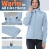 Outdoor Ventures Women's Softshell Jacket with Hood Fleece L...
