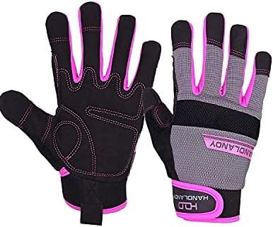 HANDLANDY Bundle - 2 Pairs Utility Mechanic Working Touch Sc...