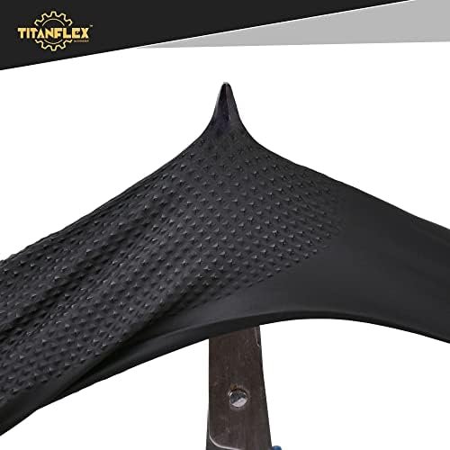TitanFlex Thor Grip Heavy Duty Black Industrial Nitrile Glov...