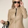 Lock and Love Women's Faux Leather Moto Biker Jacket Coat wi...
