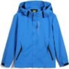 Boys Girls Lightweight Raincoat Waterproof Hooded Rain Jacke...