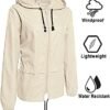 Avoogue Raincoat Women Lightweight Waterproof Rain Jackets P...