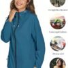 TCOT Womens Rain Jackets Waterproof Windbreaker Jackets ligh...