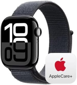 Apple Watch Series 10 [GPS + Cellular 42mm] with Jet Black A...
