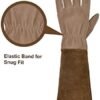 HANDLANDY Bundle - 2 Pairs of Long Pigskin Leather Pruning G...