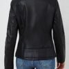 Bellivera Faux Leather Jacket Women Motorcycle Zipper Bomber...