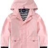 Hiheart Boys Girls Waterproof Hooded Jackets Cotton Lined Ra...