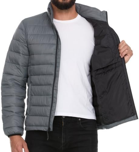 Gerry Packable Puffer Jacket Men, Warm Lightweight Winter Ja...