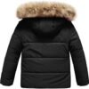 Chrisuno Girl's Water Resistant Winter Coats Warm Fleece Lin...