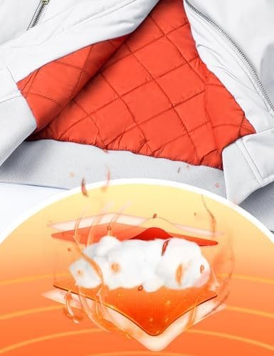 TACVASEN Men's Jackets-Bomber Jacket Fall Winter Warm Windbr...