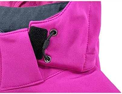 M2C Boys Girls Hooded Windbreaker Fleece Lined Softshell Jac...