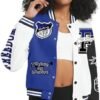 COZYPOIN Women's Varsity Jacket Cropped Letterman Jacket Lig...