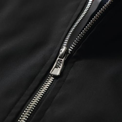 Mens Lightweight Bomber Jacket Casual Windbreaker Zip Up Coa...