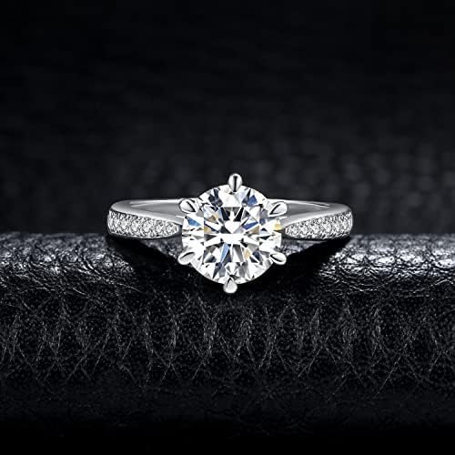JewelryPalace Classic 1ct 2ct 3ct Cubic Zirconia Solitaire E...