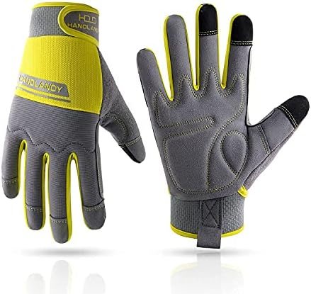 HANDLANDY Bundle - 2 Pairs: Rose Pruning Long Gardening Glov...
