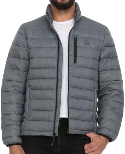 Gerry Packable Puffer Jacket Men, Warm Lightweight Winter Ja...