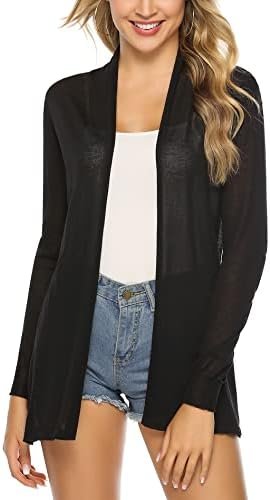 Totatuit Womens Summer Lightweight Sheer Kimono Cardigan Lon... Totatuit Womens Summer Lightweight Sheer Kimono Cardigan Lon...