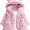 Kids Girls Winter Warm Coats Jacket Clothes Outwear Overcoat...