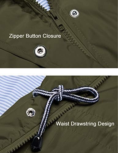 Women's Raincoats Windbreaker Rain Jacket Waterproof Lightwe...