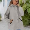 Zeagoo Women's Waterproof Rain Jacket With Hood - Lightweigh...