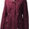 Hat and Beyond Womens Anorak Jacket Lightweight Parka Detach...