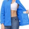 TACVASEN Women's Soft Fleece Jacket Lightweight Full Zip Swe...