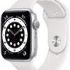 Apple Watch Series 6 (GPS, 44mm) - Silver Aluminum Case with...